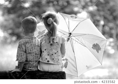 Under umbrella 4233582