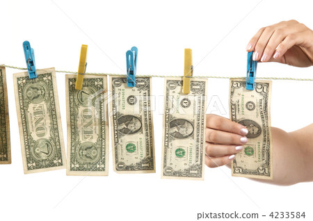 Hands and dollars 4233584