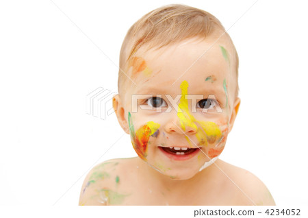painted baby 4234052