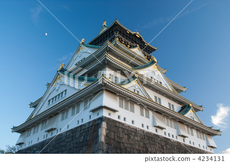 大阪城堡城堡塔 大阪城堡城堡塔 4234131