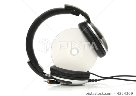 headphones with compact disc headphones with compact disc 4234369