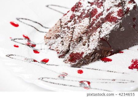 chocolate cake with decoration chocolate cake with decoration 4234655