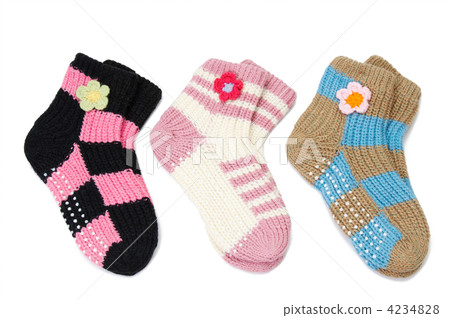 three pair of woolen socks three pair of woolen socks 4234828
