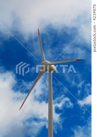 wind-mill electric generating plant 4234979