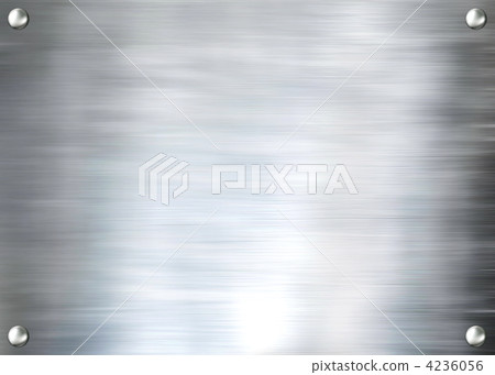 Metal plate steel background. 4236056