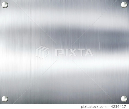 Metal plate steel background. 4236417