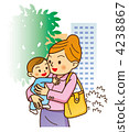 family, a cuddle, parenthood 4238867