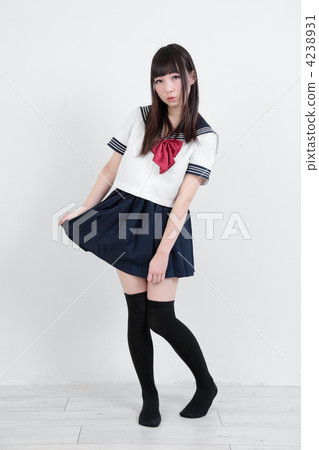 學校的女生 4238931