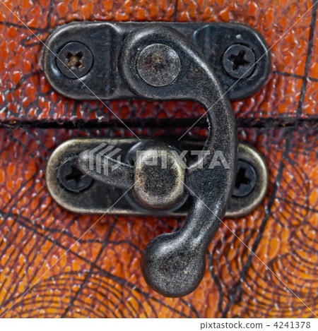 close up of chest lock 4241378