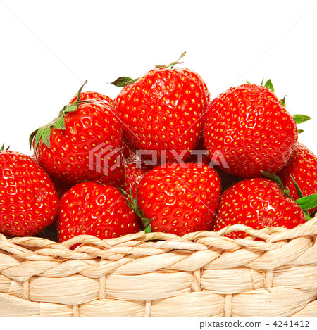 strawberries in a basket 4241412