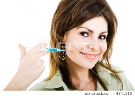 Woman with injection 4241518