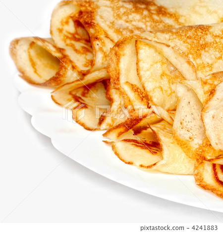 stack of pancakes on the plate 4241883