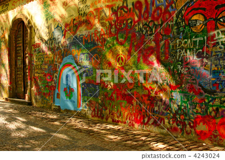 Lennon's Wall, Prague, Czech Republic 4243024