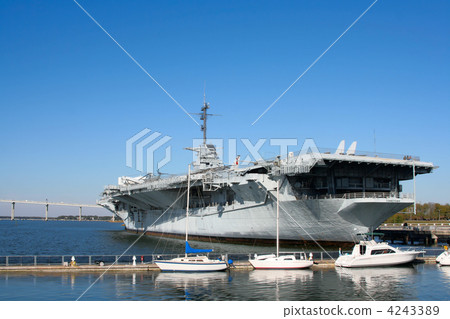 USS Yorktown Aircraft Carrier in Charleston, South Carolina, USA USS Yorktown Aircraft Carrier in Charleston, South Carolina, USA 4243389