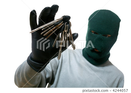 Thief with keys 4244057