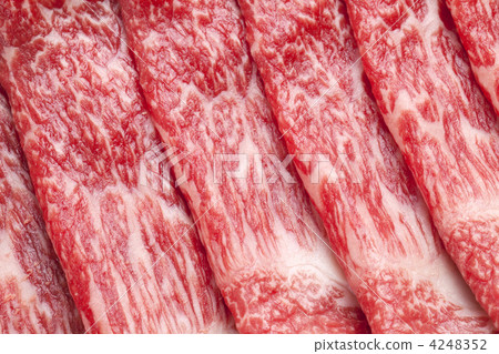 黑毛和牛牛肉壽喜燒肉 黑毛和牛牛肉壽喜燒肉 4248352