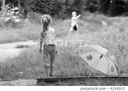 Children with umbrella Children with umbrella 4248923