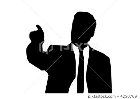Silhouette of man 4250769