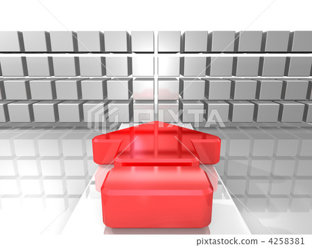 3DCG illustration showing path interference 4258381