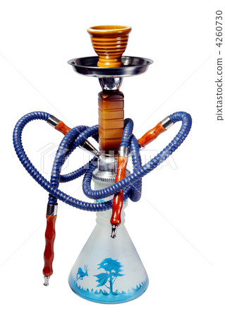 Hookah on the white background Hookah on the white background 4260730