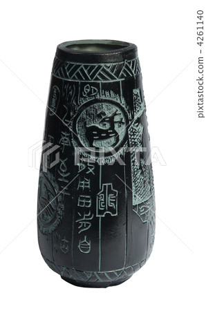 Old black Chinese vase Old black Chinese vase 4261140