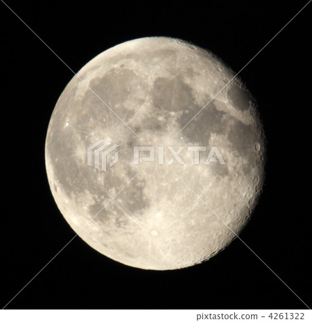 Phase of the moon on a dark sky. 18.06.11 Phase of the moon on a dark sky. 18.06.11 4261322