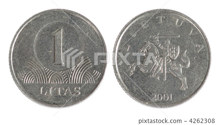 Old Lithuania coin 4262308