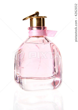 Perfume bottle on the white 4262832