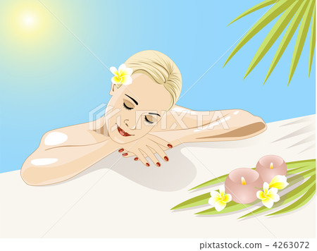 resting girl in swimming pool resting girl in swimming pool 4263072