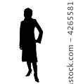 Silhouette of women 4265581