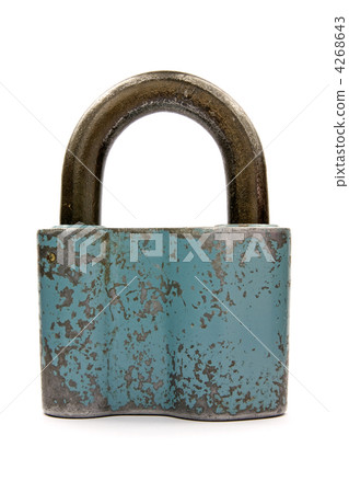 old blue padlock old blue padlock 4268643