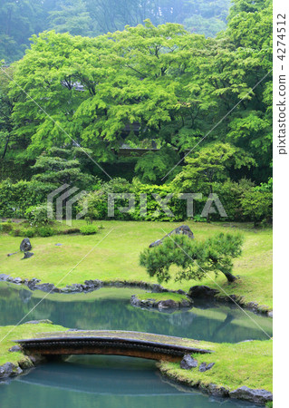 kenchouji temple, houjou garden, garden 4274512