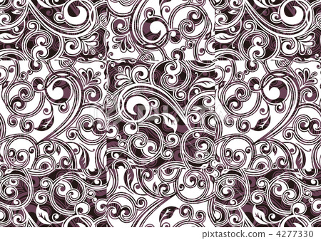 蔓藤花紋 數碼成像圖片 cg 4277330