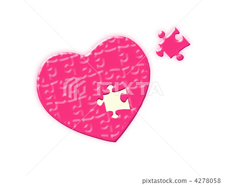 心形的七巧板 4278058