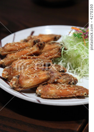 Deep-fried chicken wings Deep-fried chicken wings 4278160
