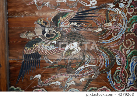 Buddha Kaya, ceiling painting 4279268