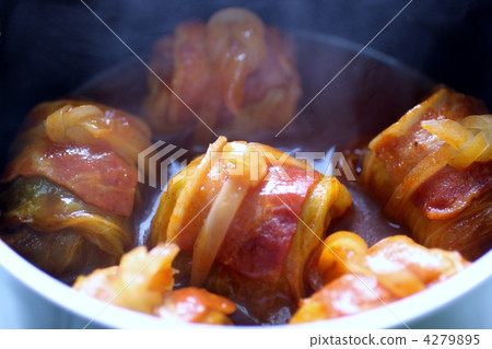 捲心菜牛肉捲 大雜燴 西餐 4279895