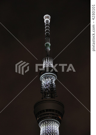 Light up of the sky tree 4280101