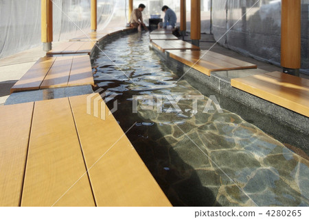 Footbath at Yudanaka Onsen in Nagano Prefecture 4280265