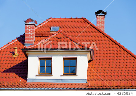 tiled roof 4285924
