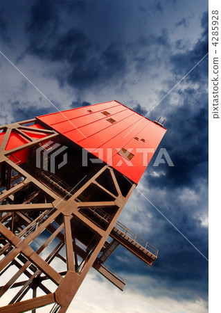 mine shaft tower mine shaft tower 4285928