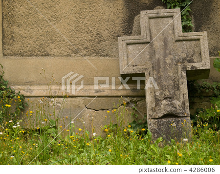 Cross on the European cemetery Cross on the European cemetery 4286006