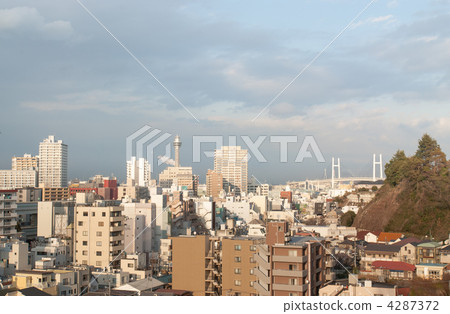 Bluff Yokohama city which you would like from the 18th building observatory 4287372