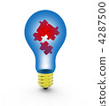 Puzzle in   lamp bulb 4287500