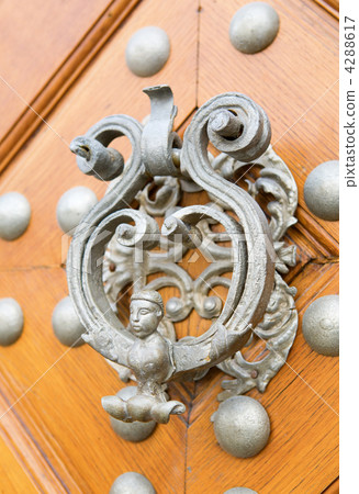 Door decoration in Prague, Czech Republic Door decoration in Prague, Czech Republic 4288617