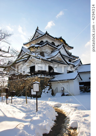 彥根城堡·雪景 4294314