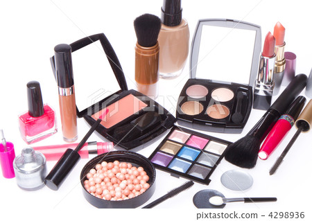 set of cosmetic makeup products 4298936