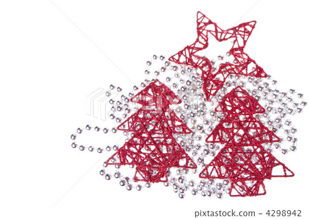 christmas tree with tinsel 4298942