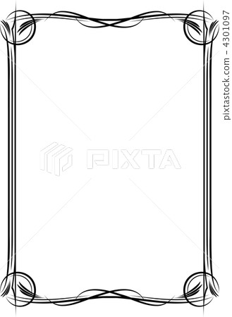 Elegant decorative frame. 4301097