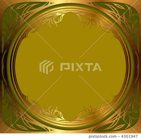 Decorative background with circle frame Decorative background with circle frame 4301947